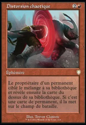 Distorsion chaotique