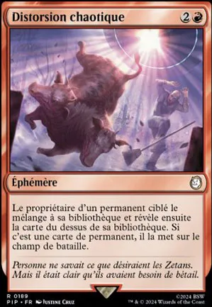 Distorsion chaotique