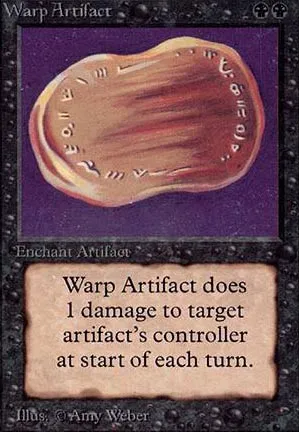 Distorsion d'artefact