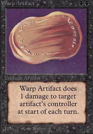 Distorsion d'artefact