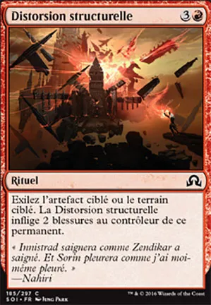 Distorsion structurelle