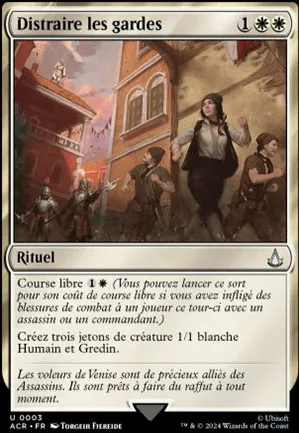 Distraire les gardes