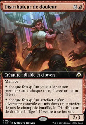 Distributeur de douleur