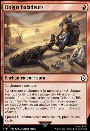 Doigts baladeurs