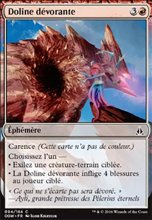 Doline dévorante