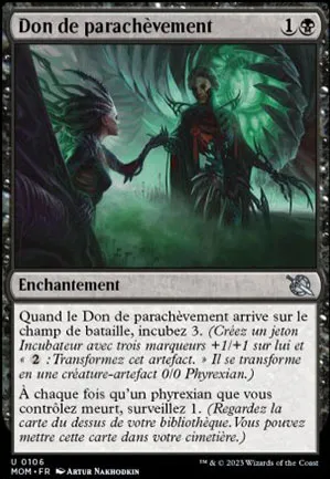 Don de parachèvement