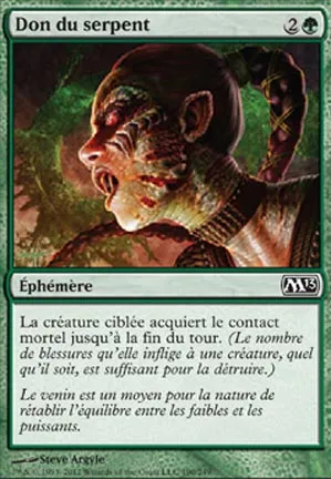 Don du serpent