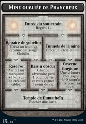[Donjon] Mine oubliée de Phancreux