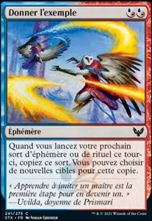 Donner l'exemple