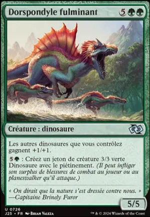 Dorspondyle fulminant