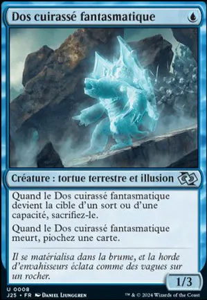 Dos cuirassé fantasmatique