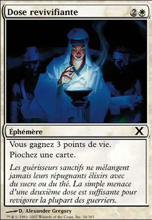 Dose revivifiante