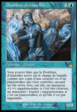 Doublure d'étincelles