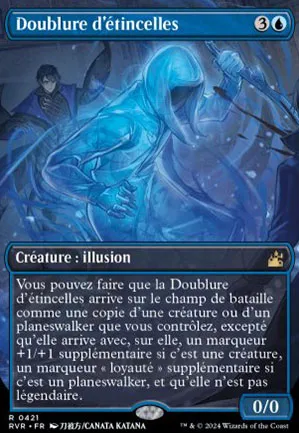 Doublure d'étincelles