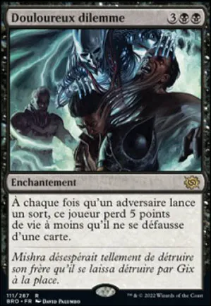 Douloureux dilemme
