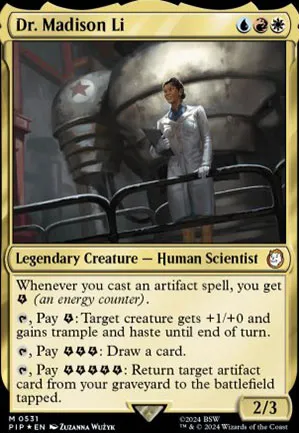 Dr Madison Li