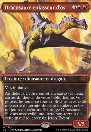 Dracosaure entasseur d'os