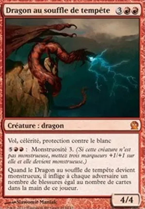 Dragon au souffle de tempête