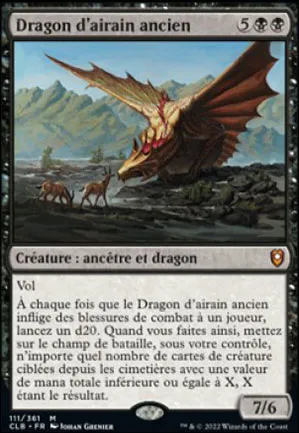 Dragon d'airain ancien