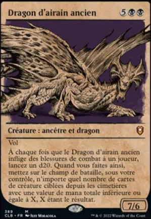 Dragon d'airain ancien