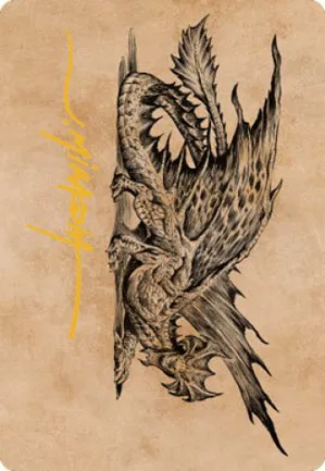 Dragon d'airain ancien - Illustration