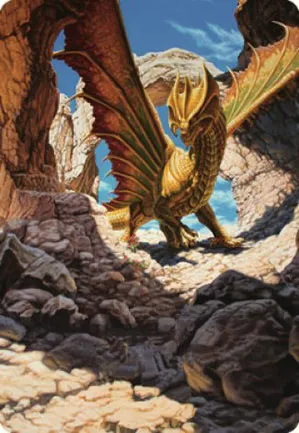 Dragon d'airain ancien - Illustration