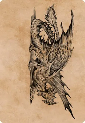 Dragon d'airain ancien - Illustration