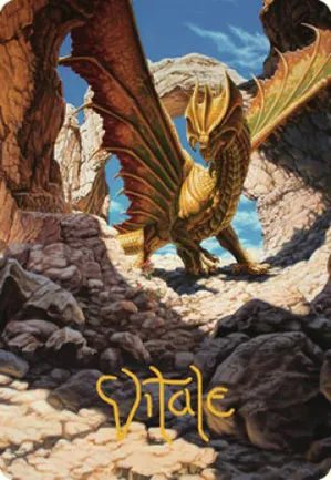Dragon d'airain ancien - Illustration