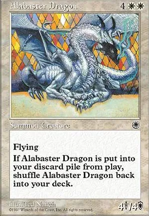 Dragon d'albâtre