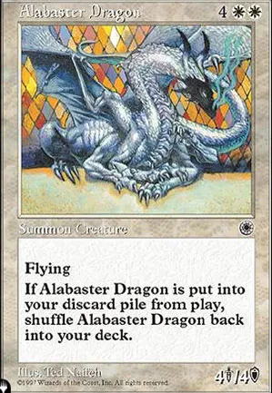 Dragon d'albâtre
