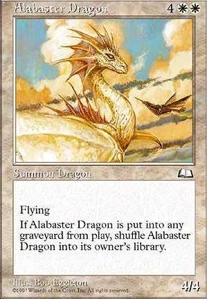 Dragon d'albâtre