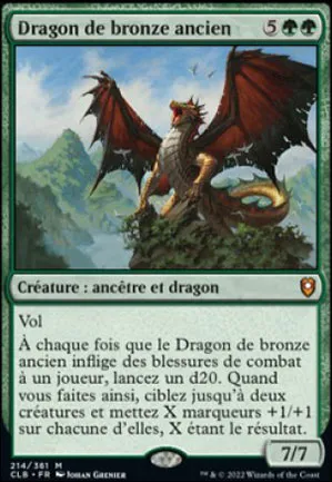 Dragon de bronze ancien