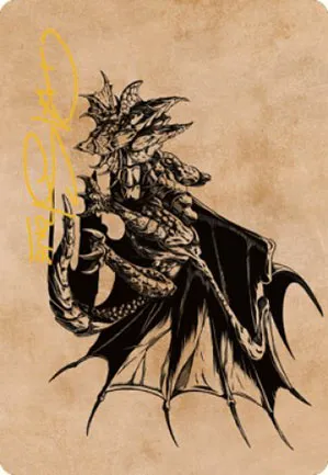 Dragon de cuivre ancien - Illustration