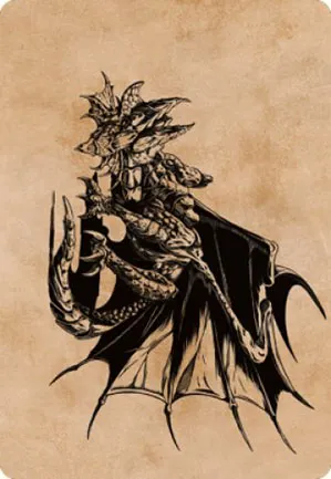 Dragon de cuivre ancien - Illustration
