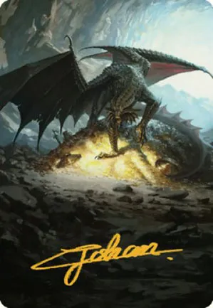 Dragon de cuivre ancien - Illustration