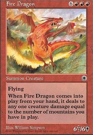 Dragon de feu