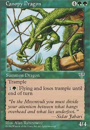 Dragon de la canopée