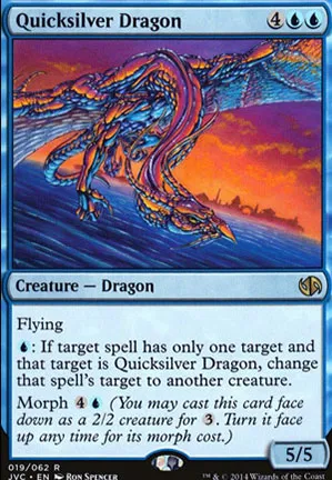 Dragon de vif-argent