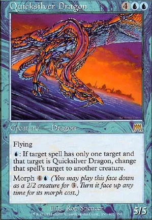 Dragon de vif-argent