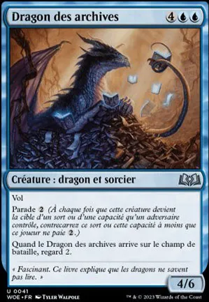 Dragon des archives