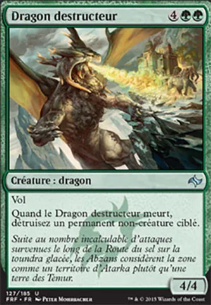 Dragon destructeur