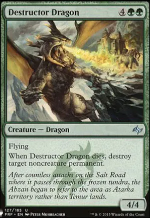 Dragon destructeur