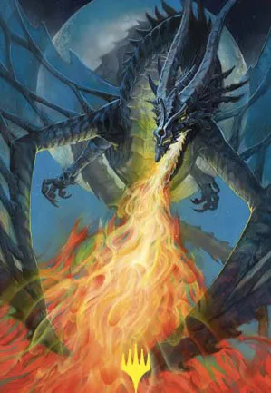 Dragon du bûcher - Illustration