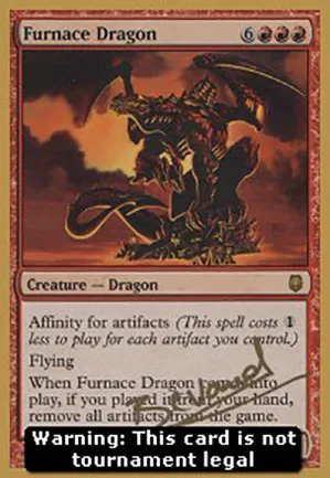 Dragon du fourneau