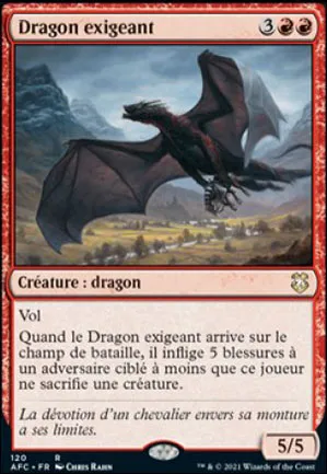 Dragon exigeant
