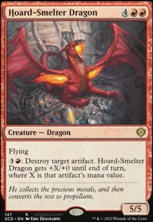 Dragon fondeur de butin