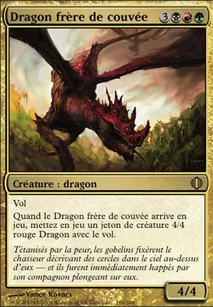 Dragon frère de couvée