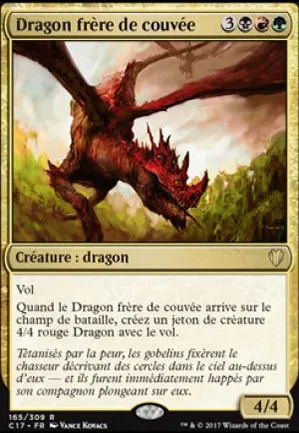 Dragon frère de couvée
