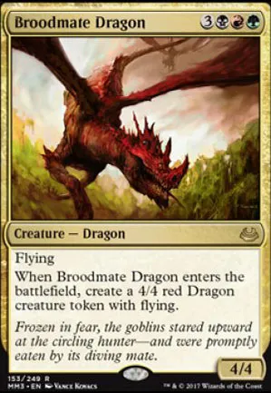 Dragon frère de couvée