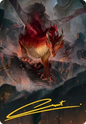 Dragon rouge - Illustration